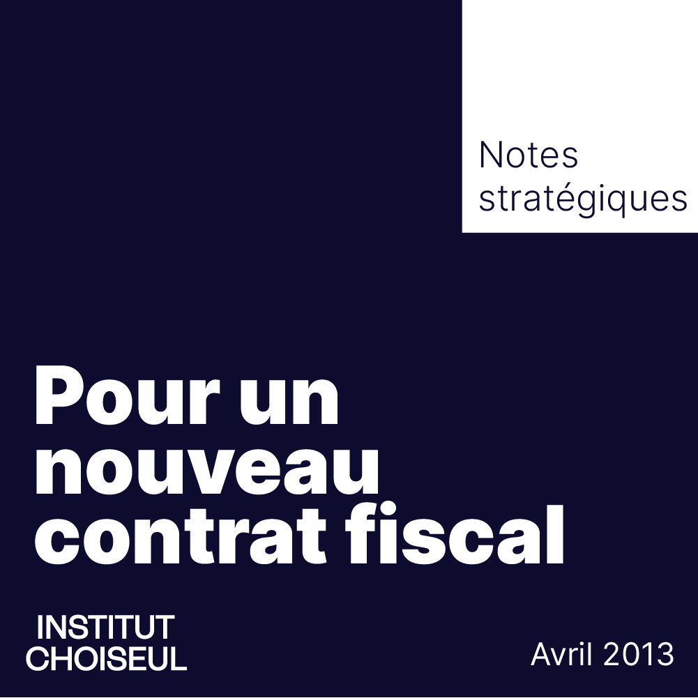 Pour un nouveau contrat fiscal