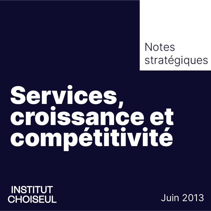 services, croissance et compétitivité