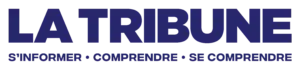 La Tribune logo 2025 bleu