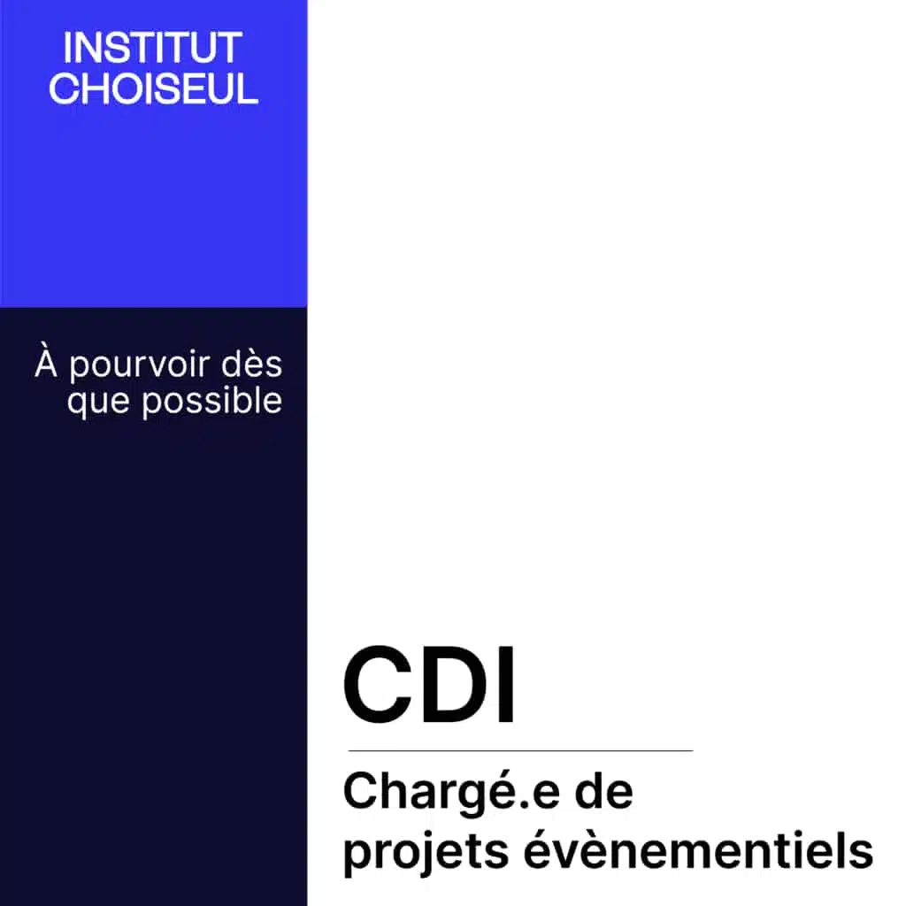 CDI chargé de projets événementiels